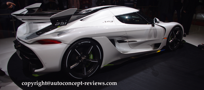 The Koenigsegg 1600 hp Jesko 2019